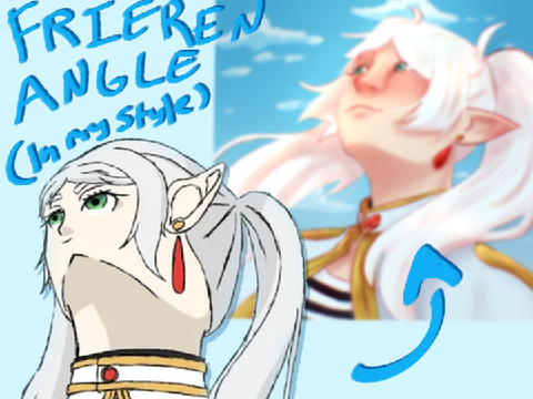 Frieren Angle in my style!!