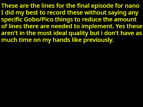 Nano lines for episode3