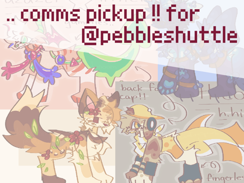 .. comms pickup !! for @pebbleshuttle
