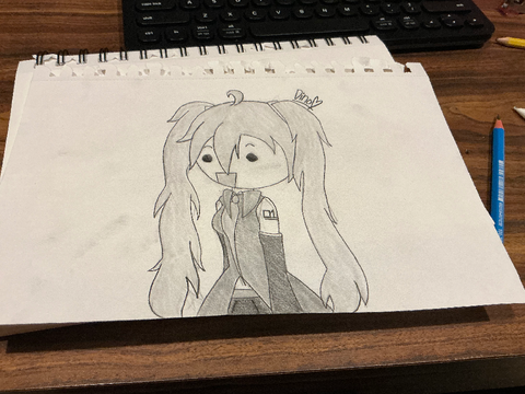 AMAZING drawing of miku-