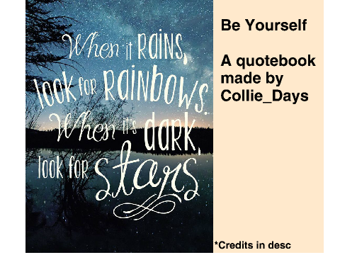 Be yourself - Quotebook (Remix)