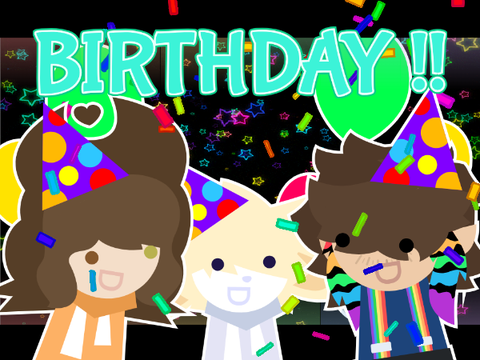 it's my birthday !!! :3