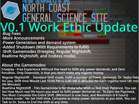 Current Plans for North Coast