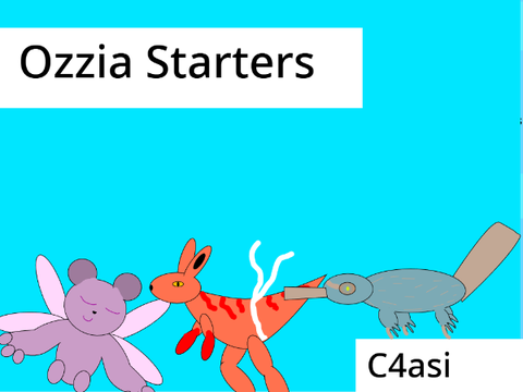 Ozzia Starters and their evos 