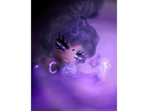 New saccharine lavender art!! :)