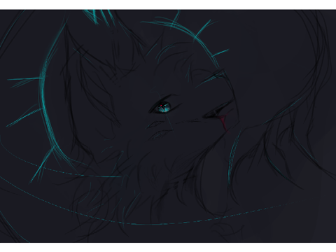 Two random lil doodles to show u I’m not ded
