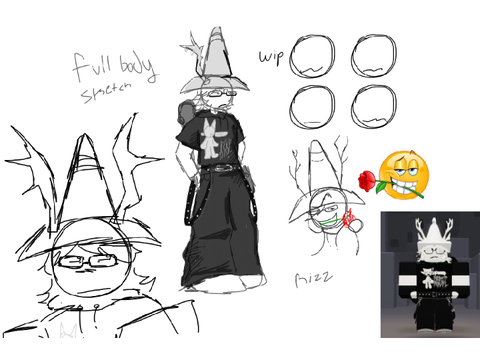 My friend's roblox oc