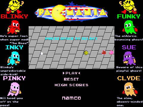 Pac-Mania NES