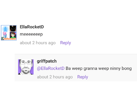 GRIFFPATCH REPLIED TO ME!!