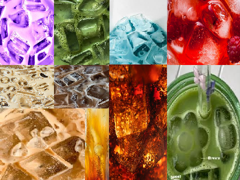 Iced Drink Moodboard