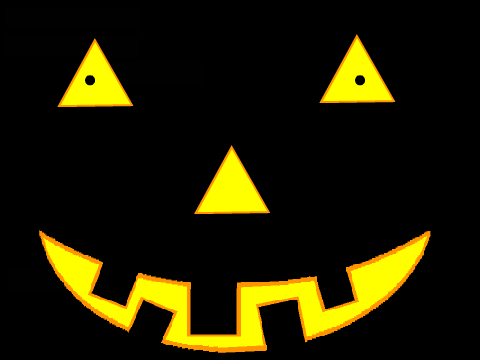 Halloween Pumpkin Projection