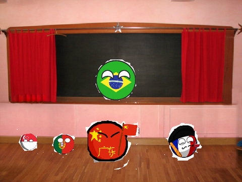CountryBall laguage School Day 1 Ep.1 class A