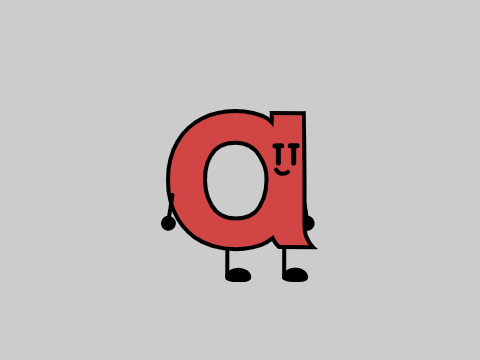 Lowercase Coolphonix Letter Fellas