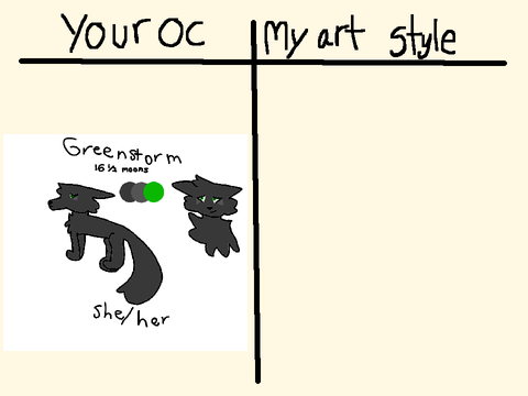 I'll Draw Your OC In My Style! remix