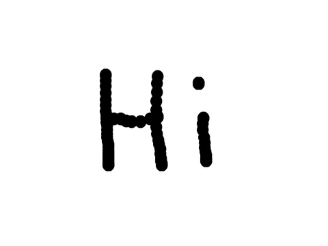 Simple drawing system