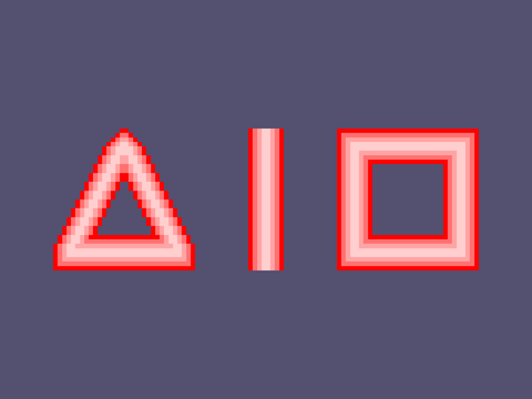Pixel Neon Art