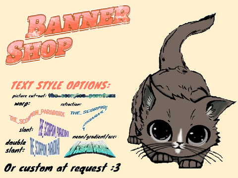 Banner Shop!