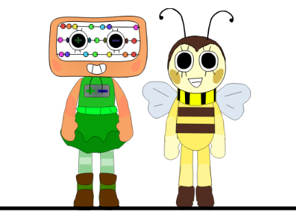 Callie and Buzza!