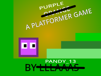Purple: A Platformer Game