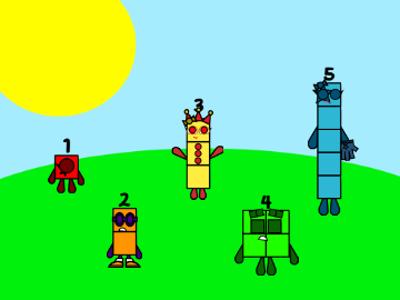 Numberblocks Band But Fractions Take (New Update!)