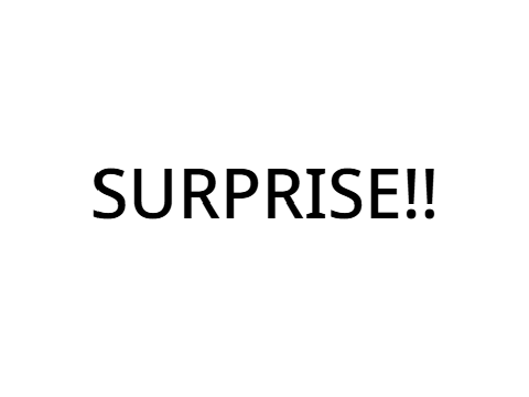 600+ SURPRISE!