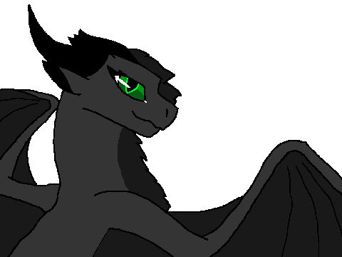 Holly'leaf as a dragon!
