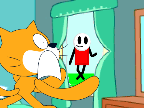 Jimmy's Rat Dancing Jumpscares Scratch Cat (Remix)