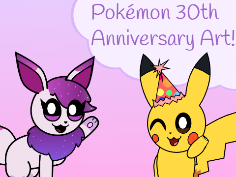 Pokémon 30th Anniversary Art!