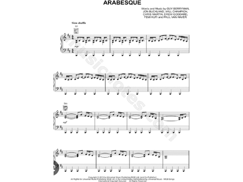 arabesque notes