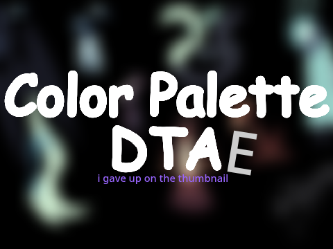 DTAE {small critter}