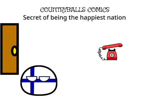 Countryballs Comics Ep 3: Secret to the Happiest Nation on Earth