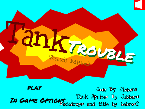 Tank Troubl (Scratch Edition) Backdrops and title sc