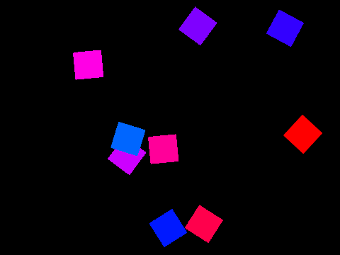 Rainbow Squares SDS
