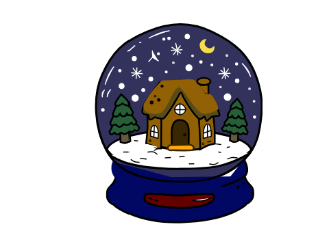 Coloring sheet | Winter camp!