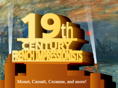 19th Century French Impressionists logo