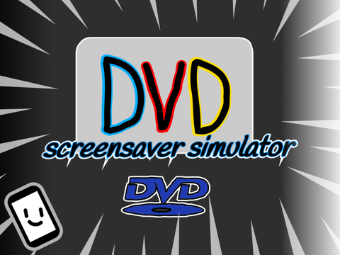 DVD Screensaver Simulator | #games #art #all