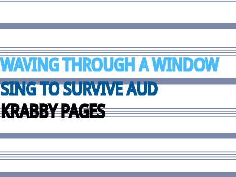 Waving Through a Window Cover- Sing to Survive Audition