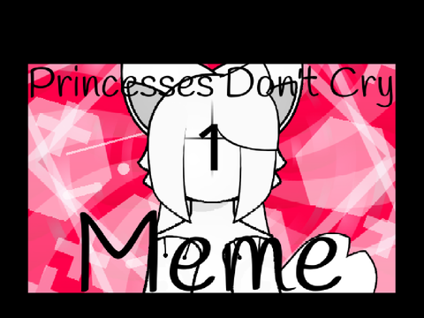 Princesses Don't Cry Meme