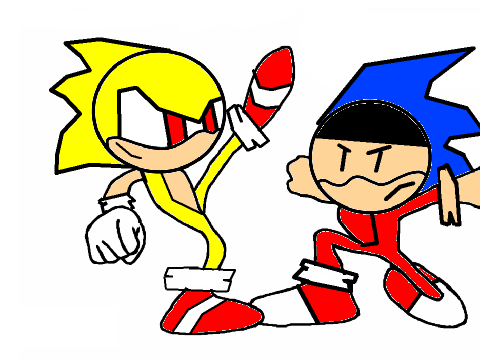 SonicTheFan vs Sonicman77