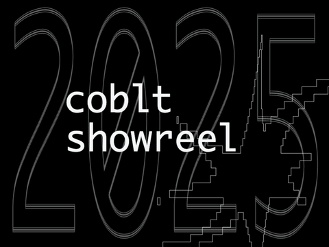 coblt's 2025 showreel