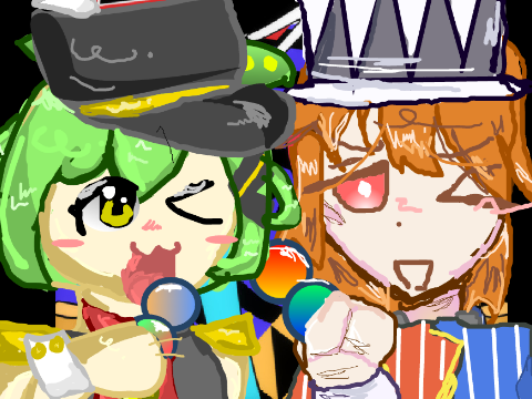 CandyCookieChocolate fanart (rei and zundamon)
