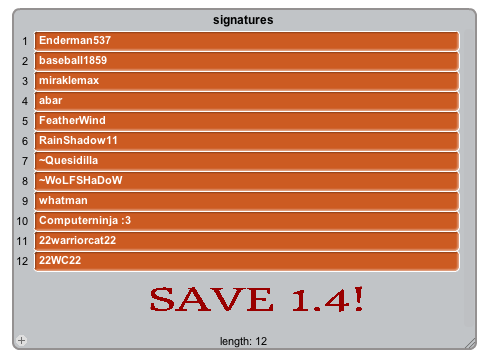 Petition to Keep 1.4