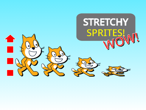 Finally! we have *Elastic Sprites* in Scratch - Tutorial