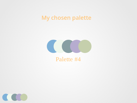 Color Palette Contest Entry - dress-up drawing