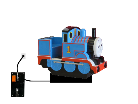 Jolly Roger Thomas the Tank Engine Kiddie Ride
