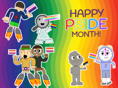It's pride month, baby!