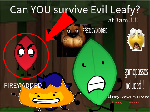 [REUPLOAD] Survival the Evil Leafy the Killer REMASTER