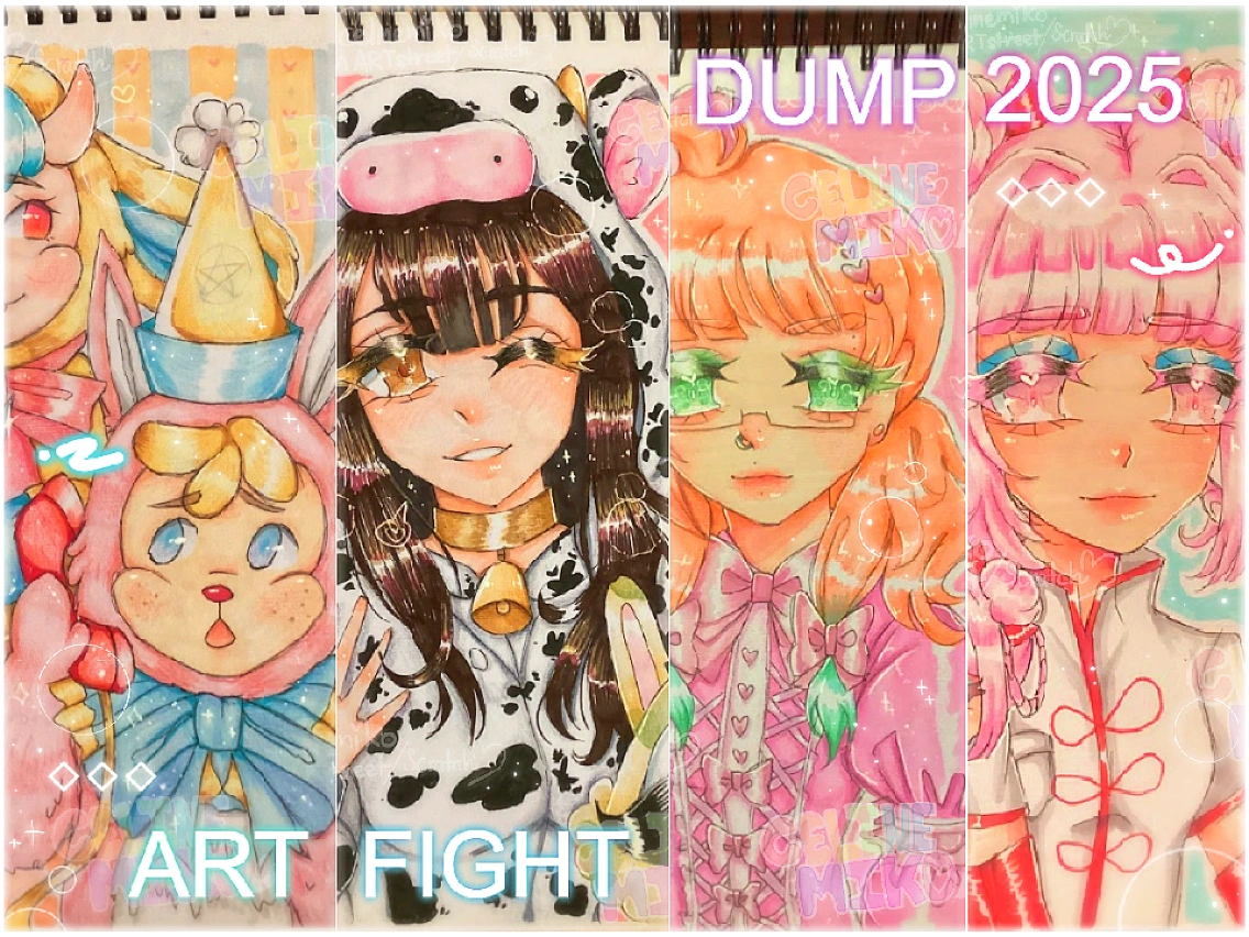 .○♡◦˚⊹.⁺₊° ART FIGHT 2025 DUMP