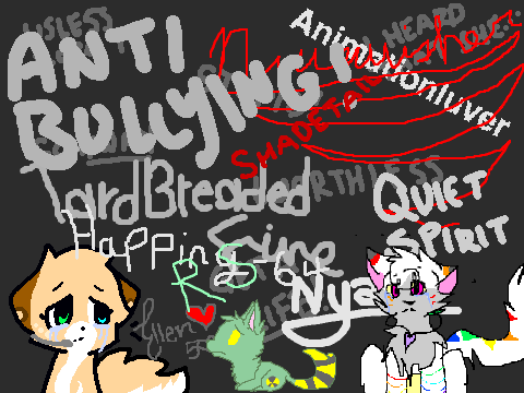 SIGN TO STOP BULLYING!