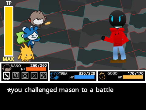 SCRATCH: vs mason